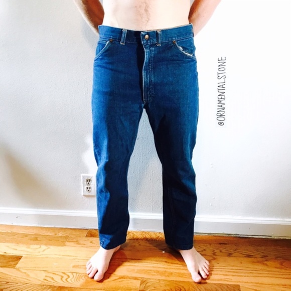 Vintage Other - VINTAGE MENS CIRCLE RANCH SEARS BLUE JEANS 0029